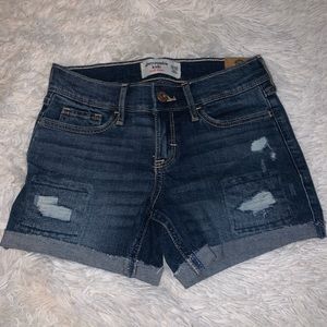 Girls Abercrombie Kids Midi Shorts